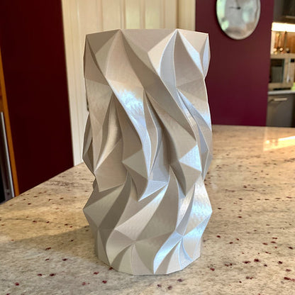 Twisted Glacier Vase